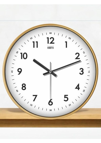 30 cm Gerçek Cam Sessiz Mekanizma Duvar Saati, Şık ve Modern Tasarım. fiyatları