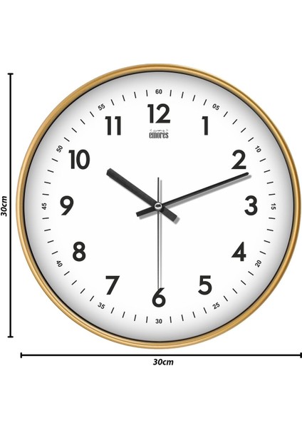 30 cm Gerçek Cam Sessiz Mekanizma Duvar Saati, Şık ve Modern Tasarım. modelleri