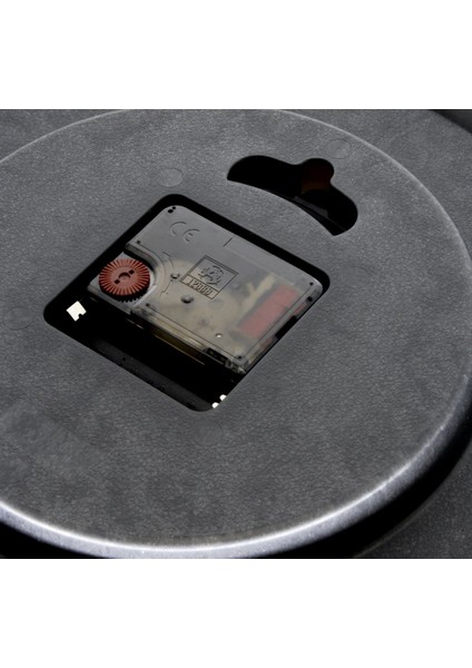 Şık 36 cm Bombe Cam Duvar Saati, Sessiz Mekanizma, Dekoratif Tasarım