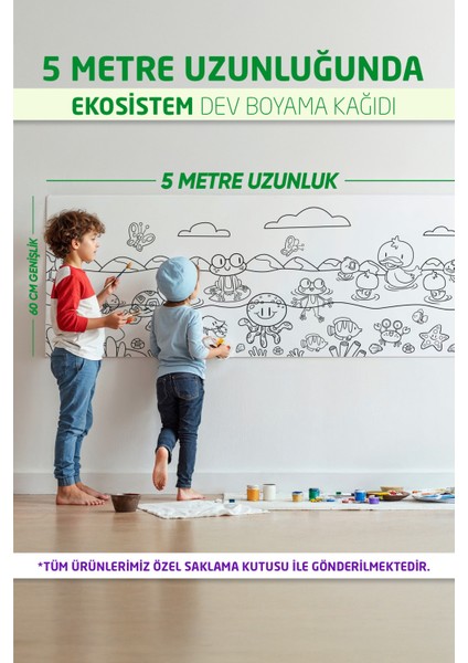 Ekosistem Boyama Kağıdı