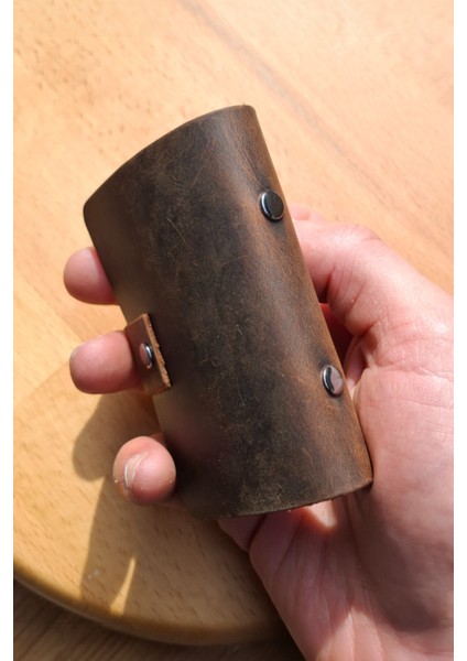 Erkek Kartlık Hakiki Deri 10 - 20 Şeffaf Bölmeli Mini Kartlık Kartvizitlik 9.5 x 7.5 cm modelleri