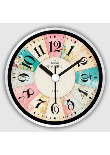 Dekoratif Mıknatıslı Buzdolabı Saati, Şık ve Pratik Tasarım