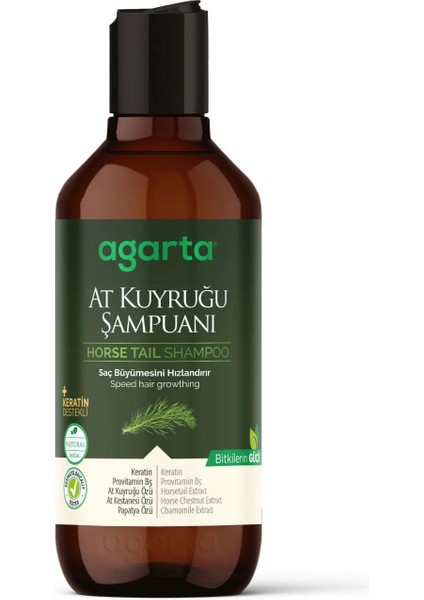 Agarta At Kuyruğu Şampuanı 400 ml