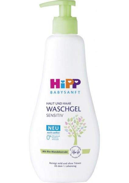 Hipp Bebek Saç ve Vücut Banyo Jeli 400 ml
