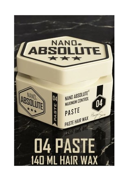 Saç Wax Paste Wax Orta Sert ve Parlak Absolute Professional