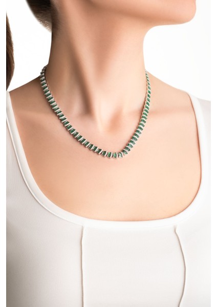 Deniz Kabuğu 18 Ayar Beyaz Altın Kaplama Gümüş Gerdanlık fırsatları