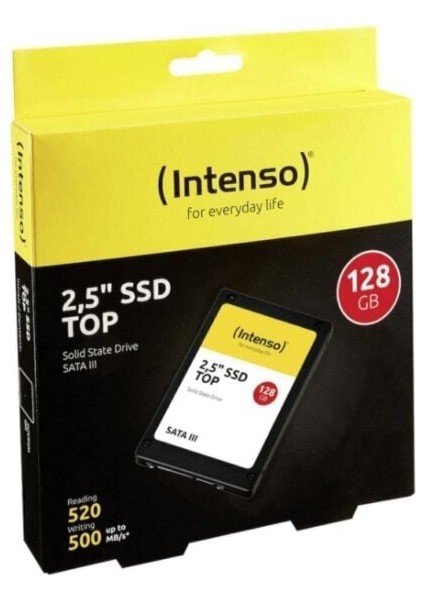 128GB Intenso 3812430 2.5'' 520/500MB/S SSD