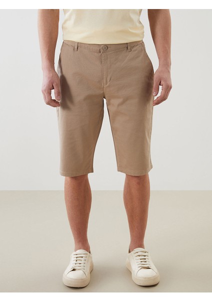 Yeni Sezon Standart Kalip Gabardin Erkek Sort - S51097Z8