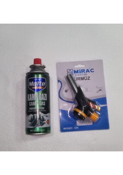 Kamp Gazı +Pürmüz Set