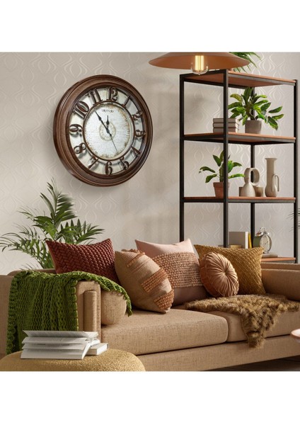 Renkli Dıştan Kabartmalı Rakamlı Modern Duvar Saati modelleri