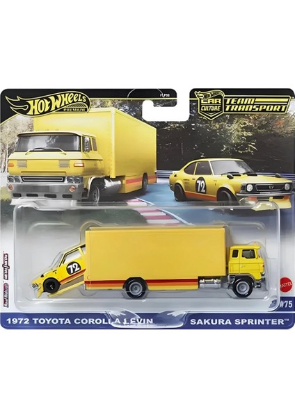 Hot Wheels Team Transport Toyota Coralla Levin Sakura Sprinte fiyatları