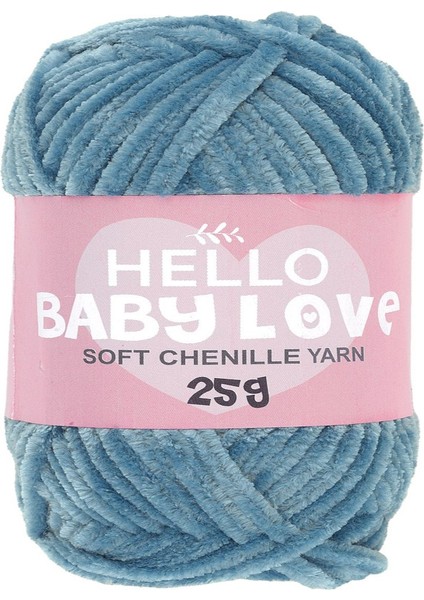 Şönil Kadife Punch İpliği 25 gr BL216