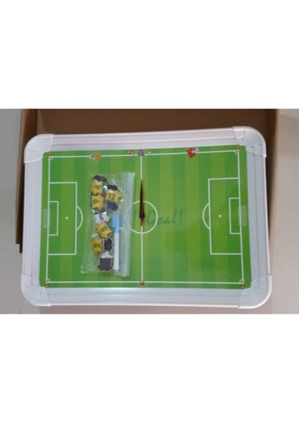 Çocuk Odası Futbol ve Saha Temalı Renkli Dekoratif Duvar Saati, Yazılabilir ve Eğlenceli Tasarım