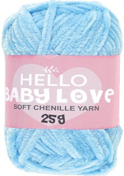 Şönil Kadife Punch İpliği 25 gr BL214