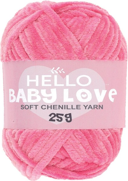 Şönil Kadife Punch İpliği 25 gr BL206