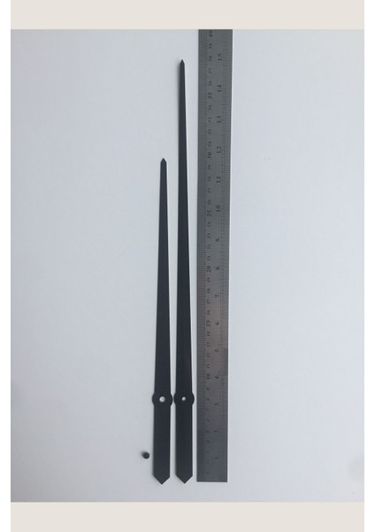 Uzun Boy Siyah Akrep ve Yelkovan Seti, Şık ve Kaliteli Saat Aksesuarı