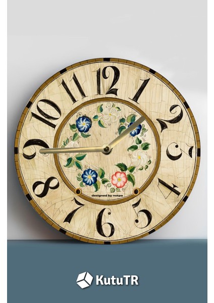 Sessiz Yuvarlak Ahşap Duvar Saati, Kuvars Hareketli, Şık ve Doğal Tasarım fiyatları