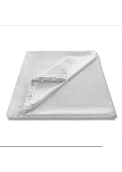 Brillant Saten Güneşlik Beyaz