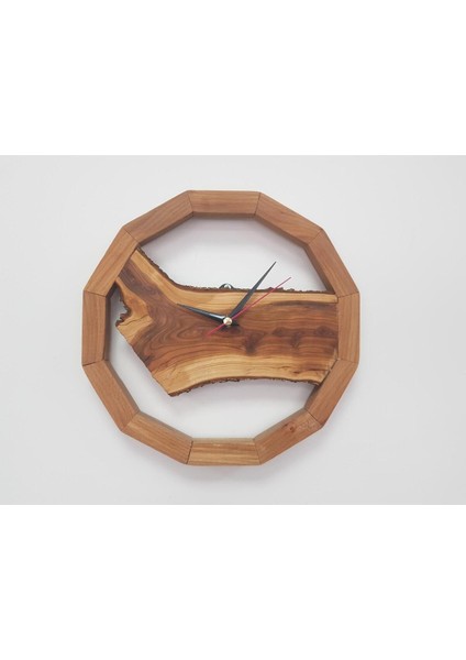 Şık ve Doğal Duvar Saati, Modern Ev Dekoru Için Ideal Seçenektir fiyatları