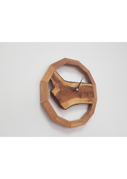 Şık ve Doğal Duvar Saati, Modern Ev Dekoru Için Ideal Seçenektir fırsatları