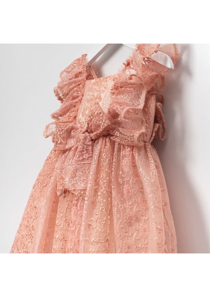 Pullu Kız Çocuk Elbise modelleri