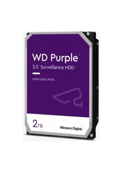 2tb Wd Purple Sata 6gb/s 64MB Dv 7X24 WD23PURZ