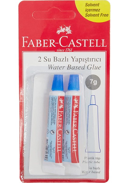 Faber Castell 7 gr x 2 Li Yapıştırıcı