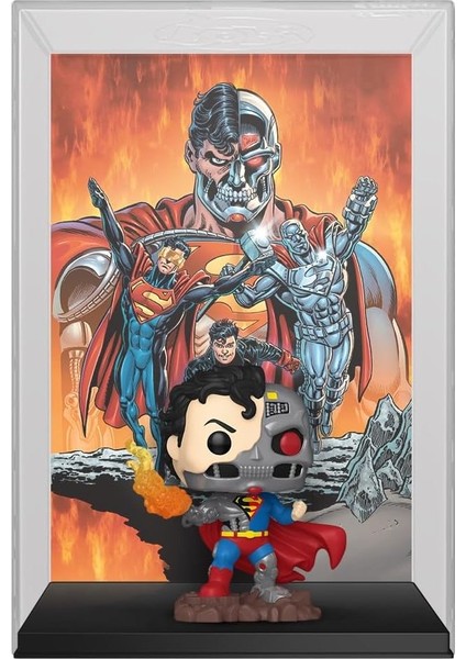 Pop Comic Covers Dc - Cyborg Superman