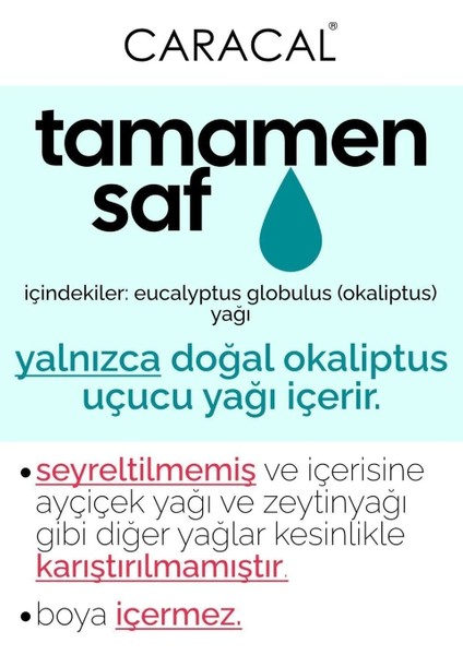 Doğal Okaliptus Yağı 5ml %100 Saf Uçucu Yağ modelleri