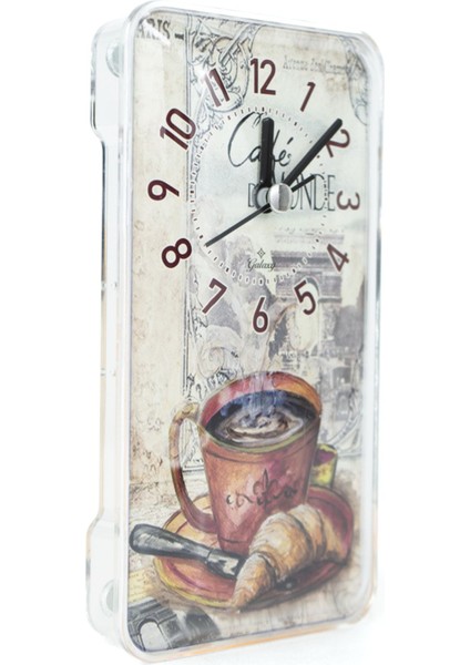Alaçatı Bisiklet Temalı Mıknatıslı Saat 10X18 Cm, Şık ve Pratik Kullanım Sağlar modelleri