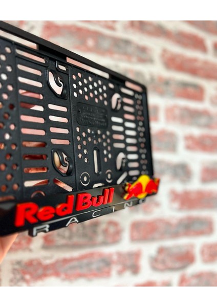 Redbull Pleksi Motor Plakalığı