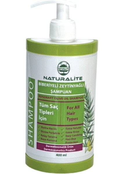 Zeytinyağlı Biberiyeli Bakım Şampuanı