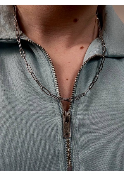 Erkek Silver Paslanmaz Çelik Kolye Renk Atmaz Solma Yapmaz Unısex Solmaz fiyatları