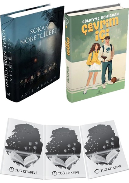 Çevrim Içi Ciltli ve Sokak Nöbetçileri 2 Ciltli Aslı Arslan 2li Set + Hediyeli