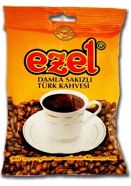Damla Sakızlı Türk Kahvesi - Orta Kavrulmuş - Öğütülmüş - 100gr