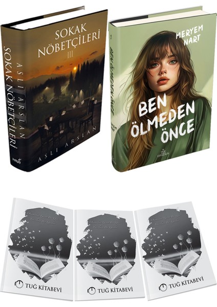 Ben Ölmeden Önce Ciltli ve Sokak Nöbetçileri 3 Ciltli Aslı Arslan 2li Set + Hediyeli