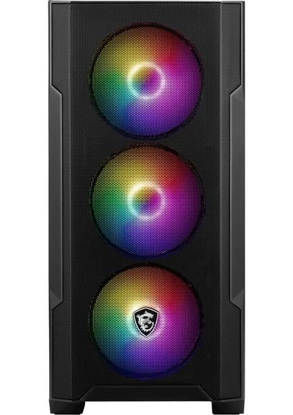 Msı 750W Mag Forge M100A Gaming Mid-Tower Pc Kasası