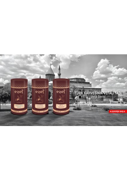 Vefa Serisi Türk Kahvesi 3'lü Lezzet fiyatları