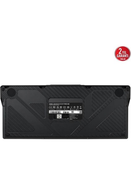 Rog Azoth Extreme Nx Snow Kablosuz Alüminyum Karbon Fiber Şase Rgb Gamıng Klavye