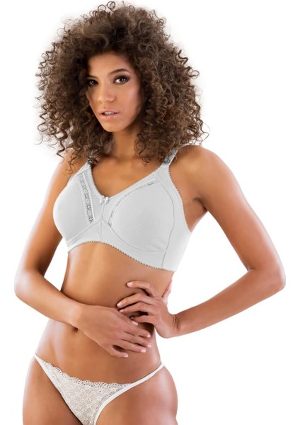 Modlive Beyaz Mı Emay 112 B Cotton Toparlayıcı Sütyen