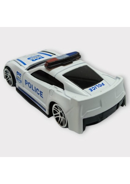 Metal Mini Polis Arabası 8 cm - Polis - 1 (Lisinya) modelleri