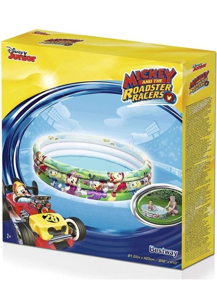 91007 - 122 x 25 cm Mickey Mouse Çocuk Havuzu 12 (Lisinya)