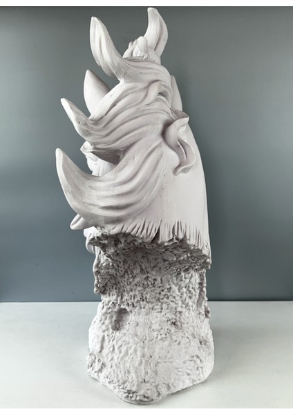 Büyük At Başı Dekoratif Biblo Heykel 53 cm x 40 cm fırsatları