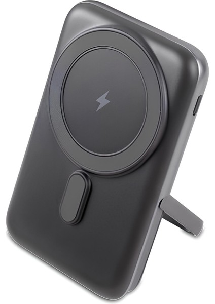 iPhone 14-15-16 Pro Max Uyumlu 10000 Mah Magsafe Powerbank–pd 20W Hızlı Şarj + LED + Lityum Batarya)