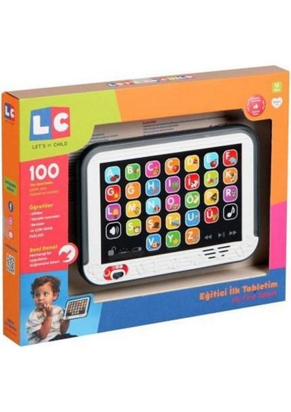 Let's Be Child Eğitici Tabletim Beyaz - LC-30902 (Lisinya)