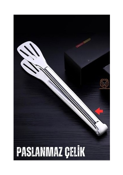 Turk Izgara Maşası Çelik Giorgianni Design