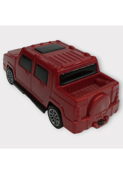 Çek Bırak Arabalar 10 cm - Kırmızı Jeep (Lisinya)