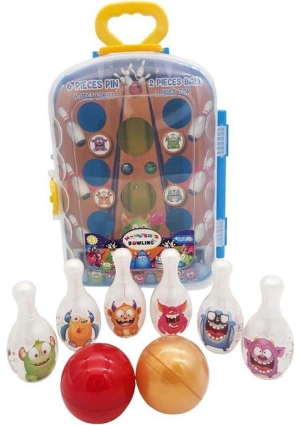 Çek Çek Bavullu Bowling Set CESE-10038 (Lisinya)