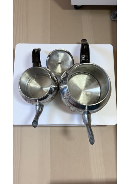 Paslanmaz Alüminyum Çaydanlık 2.5 Litre modelleri