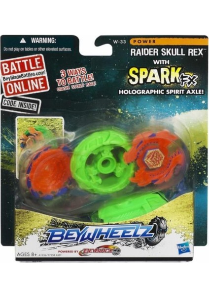 Hasbro Beywheelz W-33 Raider Skull Rex - 37358-A1254 (Lisinya)
